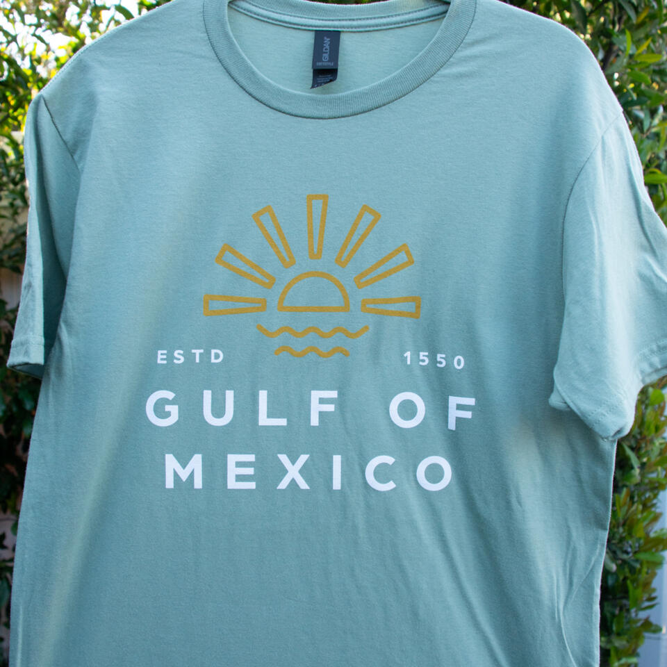 Gulf of Mexico - Limited Edition Screenprinted Tee